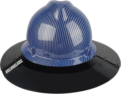 Hard Hat Sun Shade Visor Full Brim Neck Shield Fit for MSA V-Gard 4 Clips Sticke