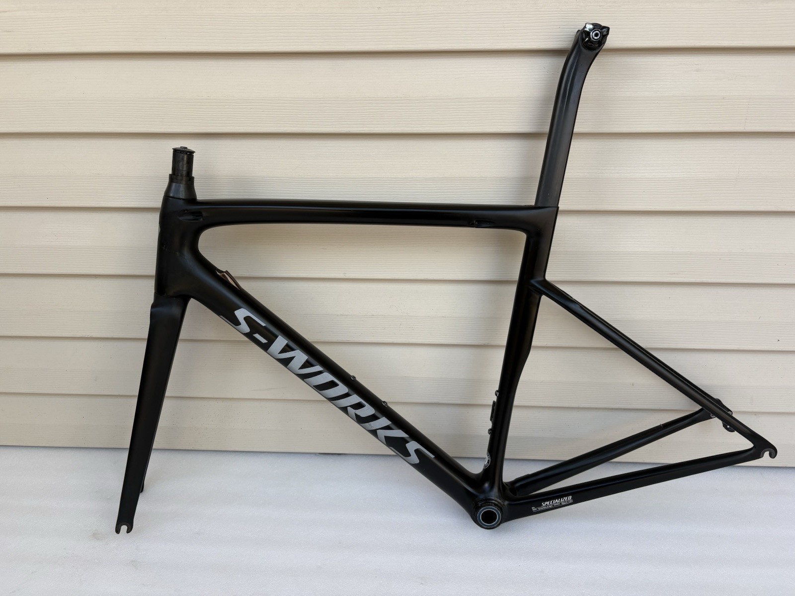 S-WORKS Tarmac SL6 Lightweight Carbon Rim Brake Road Frameset. Size 54cm. 1470g.