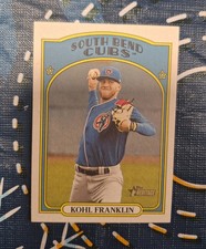 Kohl Franklin 2021 Topps Heritage Minor League Flip Stock /25