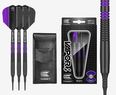 Target VAPOR 8 Black Purple Softdarts 18g
