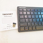 Wireless Keyboard. Tecknet X315. Black 2.4GHz Slim — photo 1