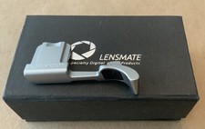 Lensmate LM X100T Thumb Grip Silver Metal Snap-On for Fujifilm X100T