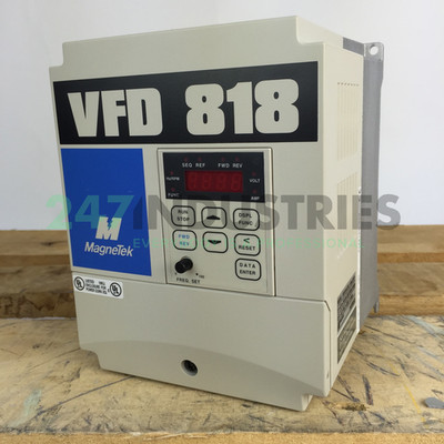 VFD818-A1P5 MagneTek       Drive input 1~ or 3~ output 3~ 1,5kW