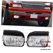 Bumper Fog Lights Compatible with Silverado Avalanche Fog Lamps