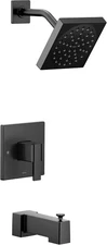 Moen UTS3713EPBL 90-Degree M-CORE 3-Series Tub & Shower Trim Kit - Matte Black