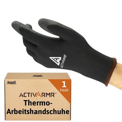 Ansell ActivArmr 97-631, Thermo-Handschuhe, Kältebeständige Arbeitshandschuhe W