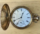 Antique / Vintage Elgin Gold Filled Pocket Watch Engraved Untested