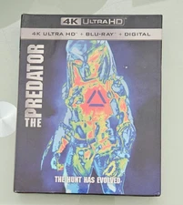 THE PREDATOR  target exclusive 4K ULTRA HD / BLU RAY 2018 slipcover & book