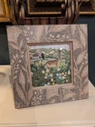 Vanessa Bowman ~ Hare In The Spring framed art 22cm