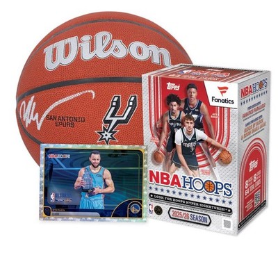 2025-26 Topps Hoops Basketball - New FANATICS EXCLUSIVE Value Box - SHIPS SOON