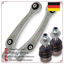 2x QUERLENKER + TRAGGELENKE VORNE FÜR AUDI A4 8K B8 A5 8T 8F A6 4G Q5 8R