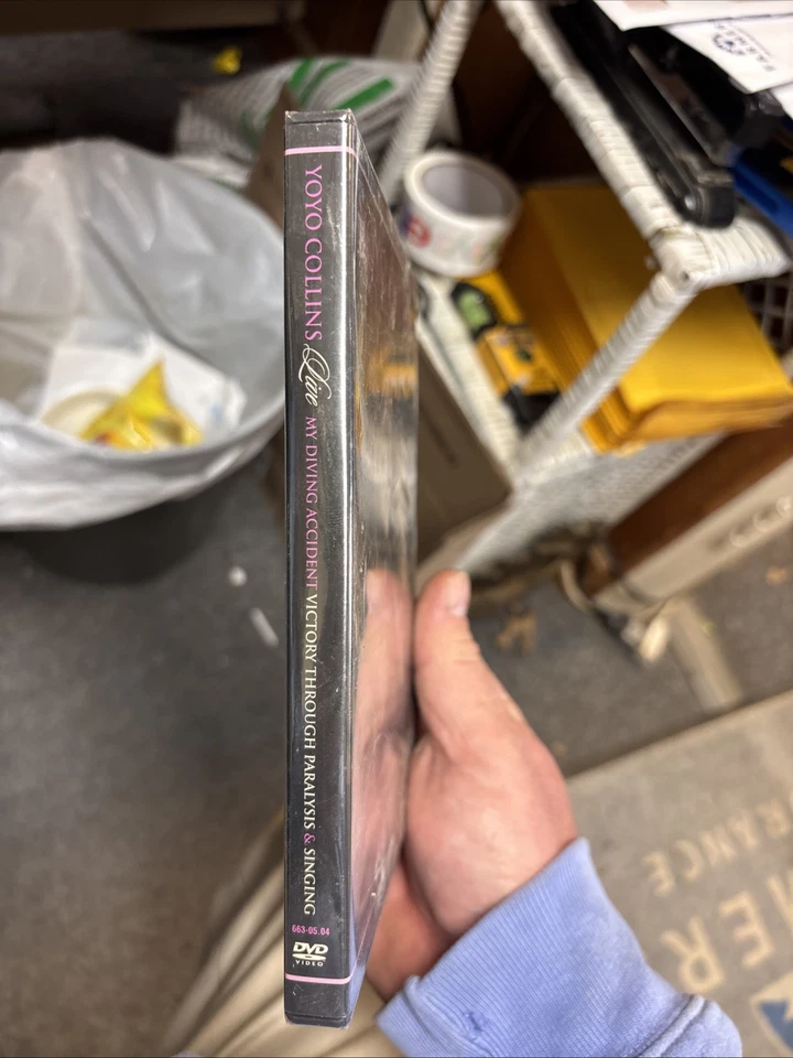 YOYO COLLINS LIVE MY DRIVING ACCIDENT VICTORY THROUGH PARALYSIS & SINGING (dvd) - Image 2 of 4