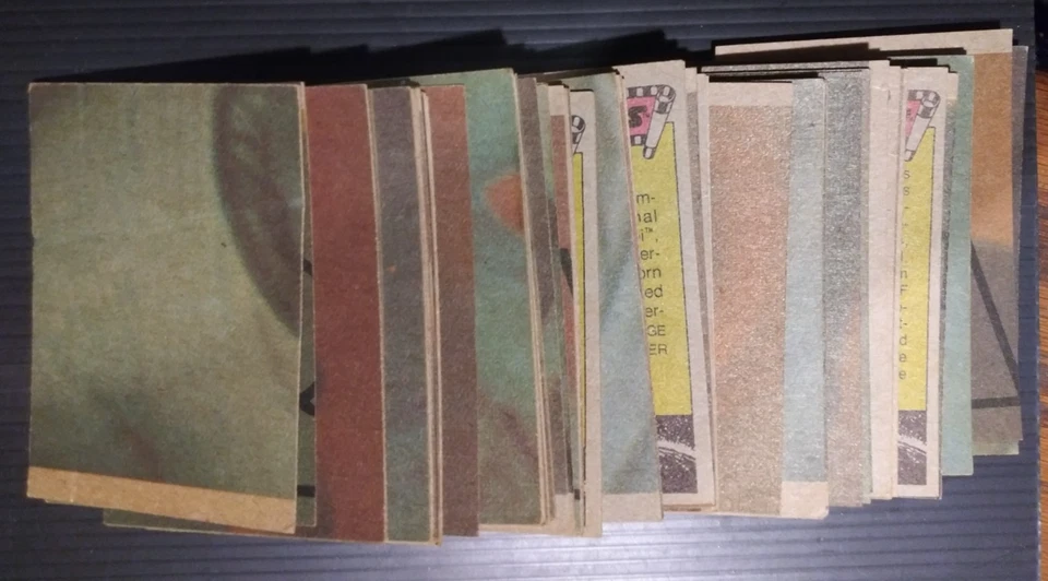 De colección 1977 Original Star Wars Incompleto S5 Naranja Base Set Miss 3 Cartas EX/EX+ Foto 4 de 4