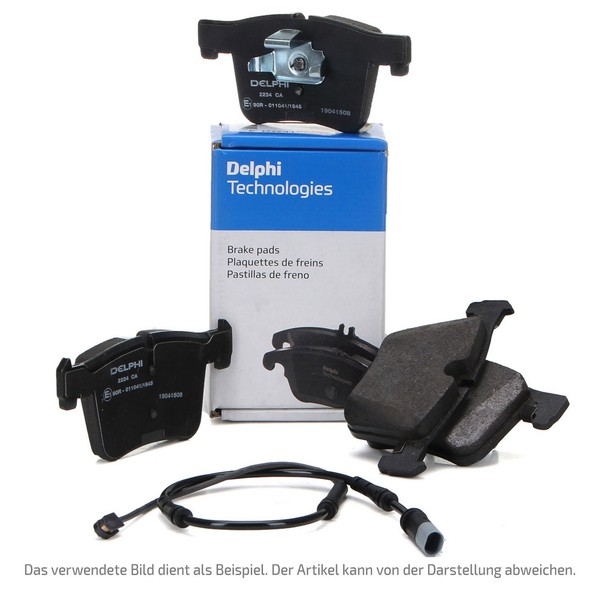Delphi BremsbeläGe + Sensor FüR Audi 100 200 C2 C3 80 90 B3 Coupe Quattro Vorne-image