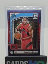 2024-25 Donruss Optic Jonathan Mogbo Rated Rookie Purple Velocity /12