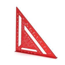 Carpenter Square 12 Inch,Aluminum Rafter Square Carpenter for Woodworking, St...