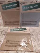 Zweigart Cross Stitch Fabric 14ct Aida " All 18 in x 21 in" LOT OF 3 PACKAGES