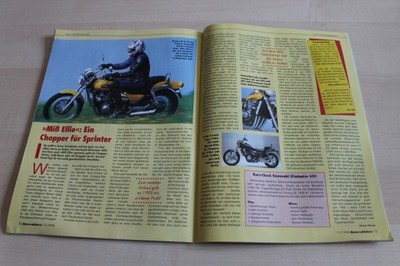 Motorradfahrer 11/1998 Tips für Kawasaki Eliminator 600 Gebrauchtkäufer - ein in