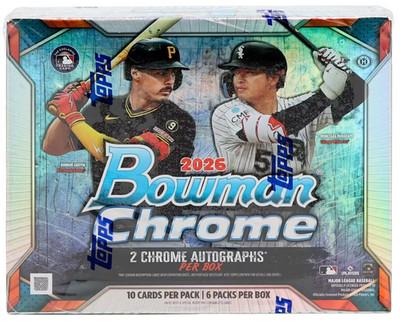 #1224 PYT 2026 Bowman Chrome Baseball Hobby Box Break - Pick Your Team!