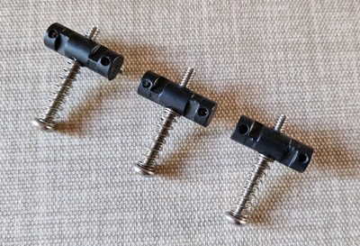 Graph Tech String Saver Telecaster kompensierte Laufstegsättel (schwarz)