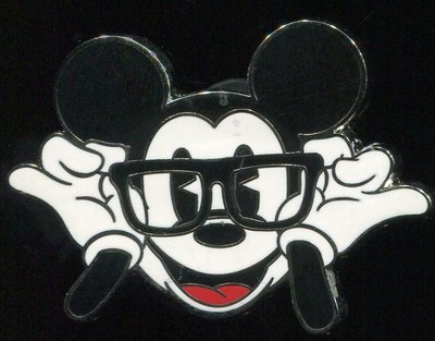 mickey with glasses