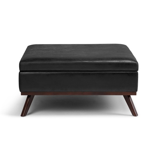 Owen Square Coffee Table Storage Ottoman - Picture 52 of 120