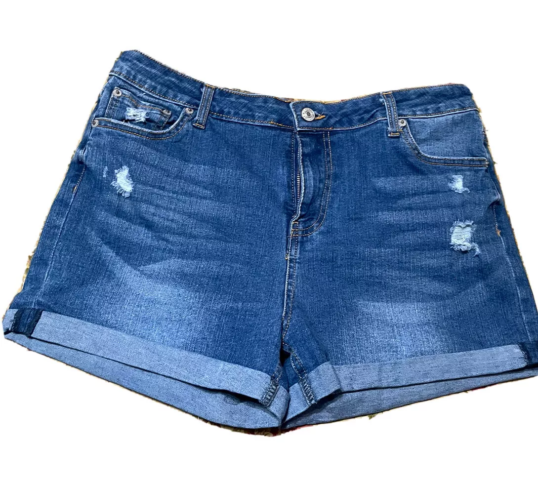 Pantalón corto de mezclilla para mujer, shorts de verano.