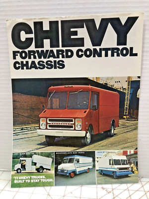 1977 Chevrolet Forward Contol Chassis Car Dealer Sales Catalog - B17 | eBay