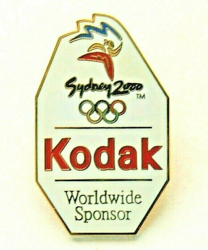 SYDNEY 2000 SUMMER OLYMPICS KODAK SPONSOR  PIN - LAST ONE !