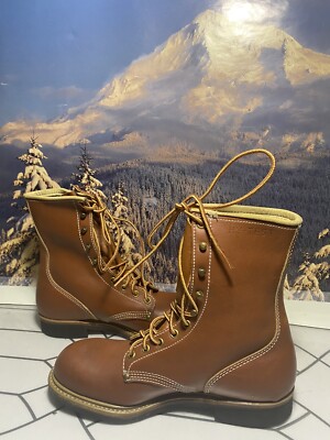 Hy-Test Safety Steel Toe Work Boots Tufgum Size 7 C Brown | eBay
