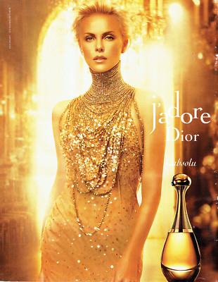 Werbung Advertising 108 2012 Parfum L'Absolu Dior J'adore & Charlize Theron