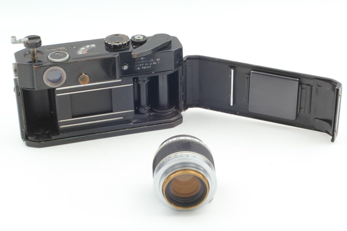 Rare & Meter Work【EXC+5】 CANON 7 Black Rangefinder 50mm f1 Rare & Meter Work【EXC+5】 CANON 7 Black Rangefinder 50mm f1