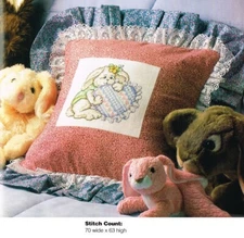 WICKFORD COVE BUNNY CROSS STITCH PATTERN ONLY   (ME VE