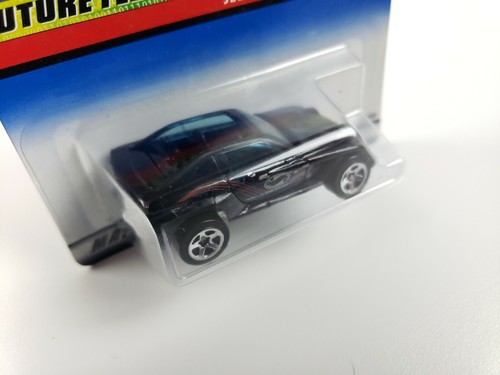 2000 Hot Wheels Future Fleet 2000 Series 3/4 Jeep Jeepster Black #003 5sp Sealed - Picture 3 of 6