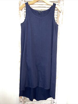 knee length dresses for ladies Lightweight Linen Open Weave Tank – Eileen Fisher Renew main image 1