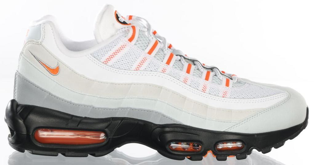 Nike Air Max 95 Wolf Grey Safety Orange for Sale | Authenticity