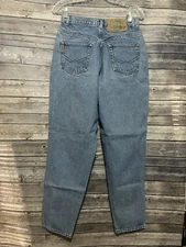 Vintage Gitano Mom Jeans 12 Reg Blue Straight High Rise Denim Pants (26x28.5)