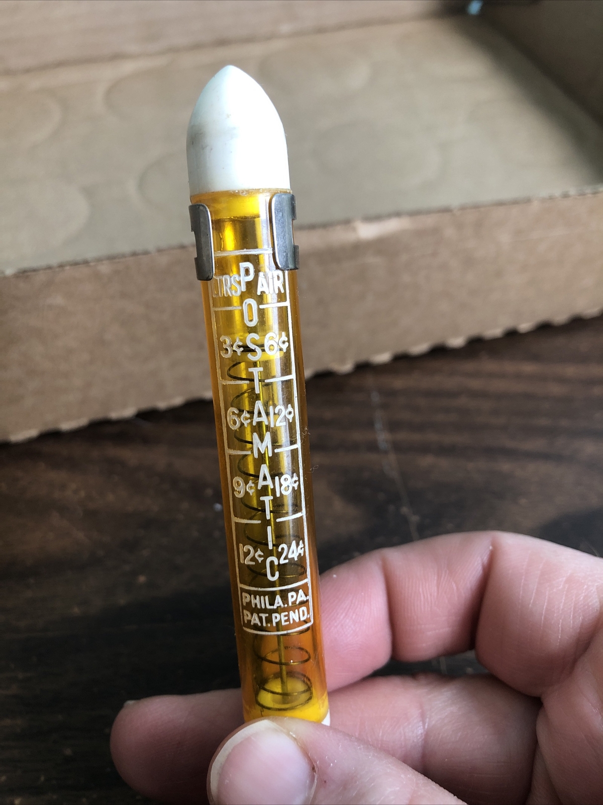 Vintage Postamatic Pocket Postal Scale eBay