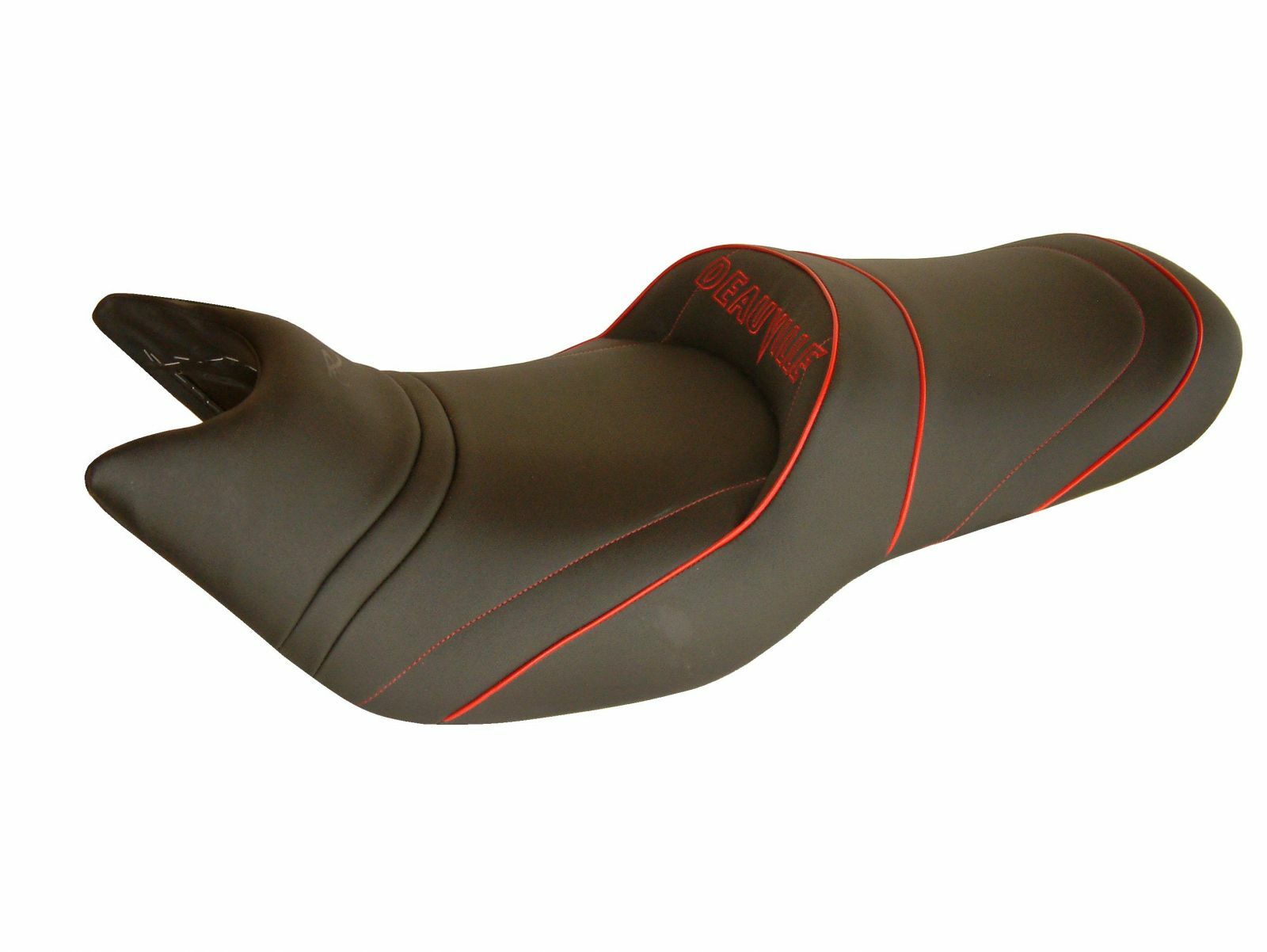 Selle grand confort Deauville NTV 650 V finition premium en cuir synthétique