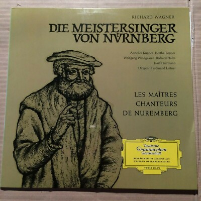 WAGNER - DIE MEISTERSINGER - AUSZÜGE - KUPPER / LEITNER - LP - GER 1964 (K446) 