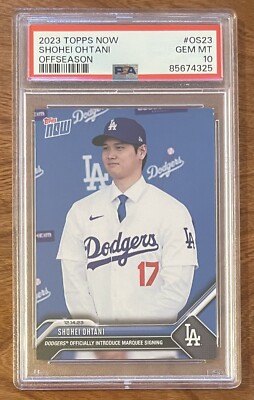 PSA10 2023 TOPPS NOW S.OHTANI/B.RUTH 大谷翔平/ベーブルース Auction