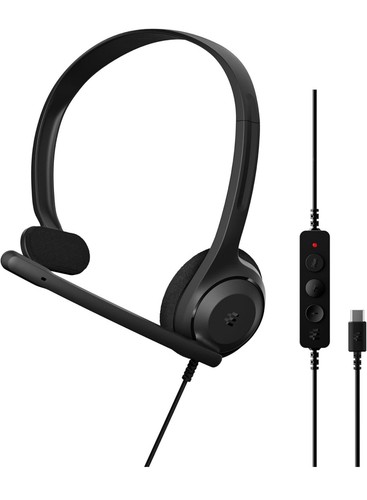 C1 Single-Side USB-C Mono Headset - Unmatched Clarity with Noise-Cancellation