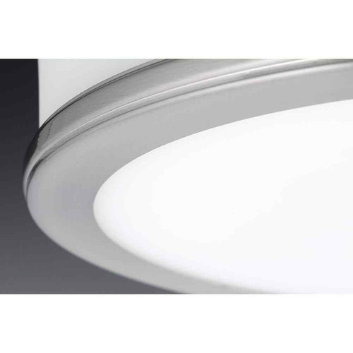 Progress Lighting Bezel LED 17-Watt Polished Chrome Integrated LED Flush Mount - Picture 5 of 7