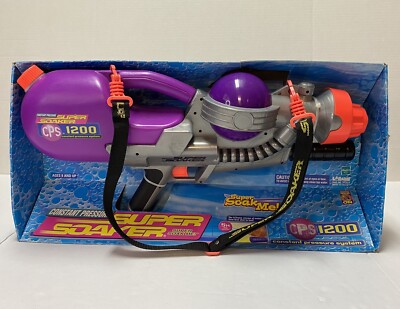 RARE 1999 Larami SUPER SOAKER CPS 1200 Squirt Gun  Water Toy Vintage NEW IN BOX