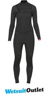 2017 Billabong Ladies Synergy 4/3mm Chest Zip Wetsuit In Black Sands Z44g02 2017 Billabong Ladies Synergy 4/3mm Chest Zip Wetsuit In Black Sands Z44g02
