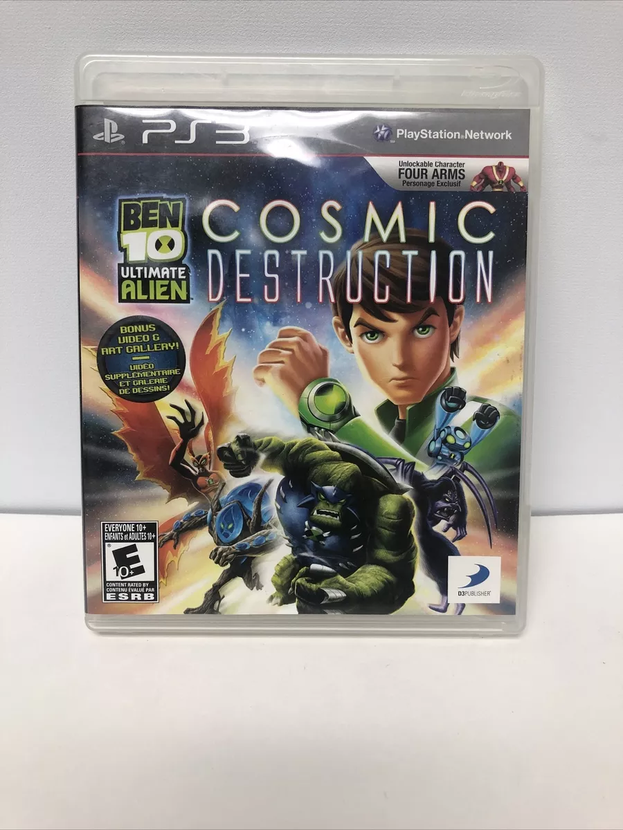 Ben 10 Cosmic Destruction (Sony Playstation 3 ps3) Complete GREAT