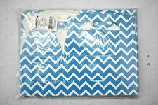 Oriental Trading Turquoise Blue Chevron Favor Boxes Party Supplies 12 Pack