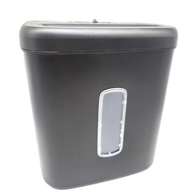 AmazonBasics Aktenvernichter 8 Blätter Papier CDs Kreditkarten Schutz Büro Zerkl