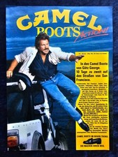 Camel  Boots, originale Werbung aus 1987