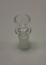GRAV 14MM FUNNEL CUP BOWL FOR WATER PIPES BONGS BOROSILICATE GLASS CLEAR